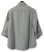 画像2: ORGUEIL オルゲイユ - Linen round collar shirts　Gray (2)