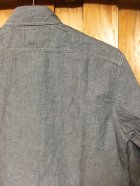 他の写真2: PHERROW'S フェローズ - シャンブレーワークシャツ　ブラックシャンブレー
