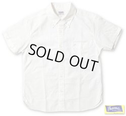 画像1: PHERROW'S フェローズ - 半袖ボタンダウンシャツ　ホワイト