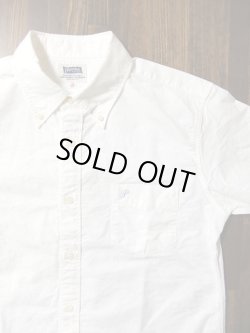 画像2: PHERROW'S フェローズ - 半袖ボタンダウンシャツ　ホワイト