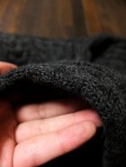 他の写真3: ORGUEIL オルゲイユ - Cable Knit　Black　【MADE IN JAPAN】