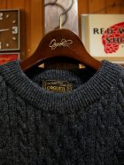 他の写真1: ORGUEIL オルゲイユ - Cable Knit　Black　【MADE IN JAPAN】