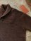 画像10: ORGUEIL オルゲイユ - Pullover Shawl Collar Knit　Brown　【MADE IN JAPAN】
