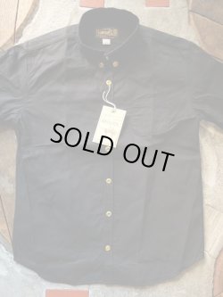 画像2: ORGUEIL オルゲイユ - Button Down Shirt　Black　【MADE IN JAPAN】