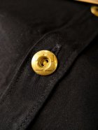 他の写真1: ORGUEIL オルゲイユ - Button Down Shirt　Black　【MADE IN JAPAN】