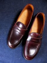 2割引WHEELROBE ウィールローブ - HEAVY STITCHING LOAFER　Burgundy　【MADE IN JAPAN】