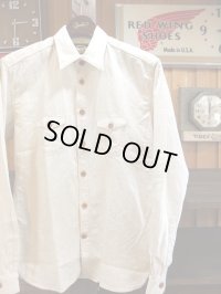 ORGUEIL オルゲイユ - Classic Work Shirt　Ecru　【MADE IN JAPAN】