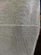 他の写真2: ORGUEIL オルゲイユ - Short Sleeve Knit　Grey【MADE IN JAPAN】