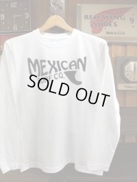 ”MEXICAN SURF”プリントロンTee　ホワイト
