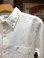 画像2: PHERROW'S フェローズ - C/Lシャンブレー7分袖ボタンダウンシャツ　ホワイト　【MADE IN JAPAN】 (2)