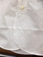他の写真2: PHERROW'S フェローズ - ラウンドカラー 半袖 ボタンダウンシャツ　ホワイト　【MADE IN JAPAN】