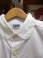 他の写真1: PHERROW'S フェローズ - ラウンドカラー 半袖 ボタンダウンシャツ　ホワイト　【MADE IN JAPAN】