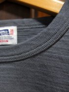 他の写真1: PHERROW'S フェローズ - スラブコットンプレーンクルーネックTシャツ　W,グレー　【MADE IN JAPAN】