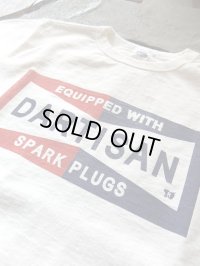 STUDIO D'ARTISAN ダルチ - 吊り編みプリントTシャツ　ホワイト　【MADE IN JAPAN】　