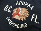 他の写真1: PHERROW'S フェローズ - APOPKA CAMP GROUND プリントTシャツ　S,ブラック