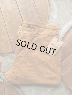 画像1: ORGUEIL オルゲイユ - Herringbone Trousers　Brown　廃盤決定品　最後の1本【MADE IN JAPAN】