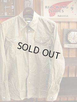 画像1: 2割引ORGUEIL オルゲイユ - Classic Work Shirt　Khaki　【MADE IN JAPAN】