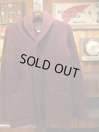 ORGUEIL オルゲイユ - Hand Frame Knit　Wine-Red 　【MADE IN JAPAN】