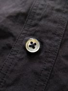 他の写真2: PHERROW'S フェローズ - プレーン ラウンドカラー 半袖 ボタンダウンシャツ　ブラック　【MADE IN JAPAN】