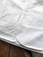 他の写真3: PHERROW'S フェローズ - プレーン ラウンドカラー 半袖 ボタンダウンシャツ　ホワイト　【MADE IN JAPAN】