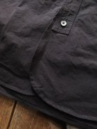 他の写真3: PHERROW'S フェローズ - プレーン ラウンドカラー 半袖 ボタンダウンシャツ　ブラック　【MADE IN JAPAN】