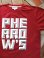 画像1: PHERROW'S フェローズ - 3D風ロゴ Tシャツ　バーガンディ (1)