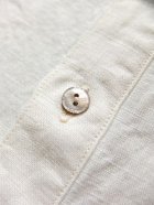 他の写真2: ORGUEIL オルゲイユ - Band Collar Shirt　White　【MADE IN JAPAN】
