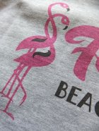 他の写真2: PHERROW'S フェローズ - ”Flamingo BEACH HOUSE”プリントＴシャツ　杢グレー×ブラック
