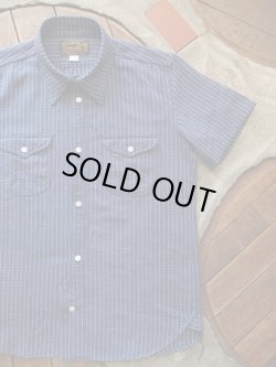 画像1: ORGUEIL オルゲイユ - Short Sleeve Shirt　	Indigo　【MADE IN JAPAN】