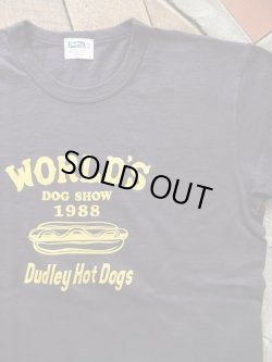 画像1: PHERROW'S フェローズ -  WORLD'S DOG SHOW プリントTシャツ　S.ブラック　【MADE IN JAPAN】