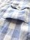 画像9: PHERROW'S フェローズ -  半袖ガーゼワークシャツ　ブルーチェック　【MADE IN JAPAN】