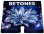 画像1: BETONES ビトーンズ ボクサーパンツ - GALAXY FLOWER　ネイビー (1)