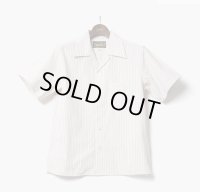 ORGUEIL オルゲイユ - Open Collared Shirt　ストライプ