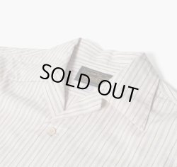 画像5: ORGUEIL オルゲイユ - Open Collared Shirt　ストライプ