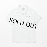 PHERROW'S フェローズ -20%OFF レーヨンボーリングシャツ:ホワイト
