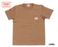 BIG MIKE - ビッグマイクSANGLASES POCKET TEE　CAMEL