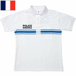 画像1: フランス警察 Police ショートスリーブ