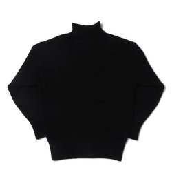 画像1: ORGUEIL オルゲイユ - Submarine Sweater  : 　BLACK