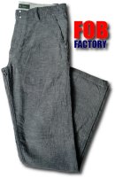 画像: F.O.B factory - CHAMBRAY TROUSERS　［F0365］　入荷しました！