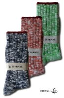 画像: ETERNAL - スラブミックスソックス　[43636]　6カラー入荷！