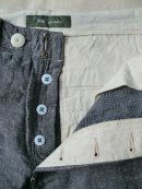 画像: 再入荷しました！F.O.B factory - CHAMBRAY TROUSERS 　［F0365］　ネイビー