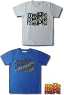 画像:  Melple - 3連ロゴプリントTシャツ　[12SM-MP048]　２カラーアップしました！！