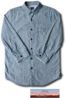 画像: GO HEMP - 3/4 SLEEVE BASIC SHIRTS　［GHS2204DBC］　ブルーアップしました！！　