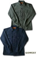 画像: GO WEST　ゴーウエスト　-　PEACE FOR SHIRTS　［ GWS2225BKR ］　2カラー入荷！