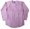 画像: GOOD ON - BASEBALL TEE（PIGMENT DYE）バイオレット再入荷しサイズ揃いました！