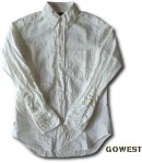 画像: GO WEST - SLIM FIT BD SHIRTS ［GWS2013VCS］ホワイト 入荷しました！！