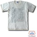 画像: US RAGS - ” SIGNATURES ” プリント Tシャツ　ホワイト　入荷です！