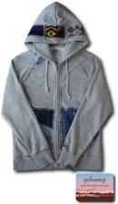 画像: GO HEMP - HOBO ZIP PARKA　DENIM REMAKE入荷！