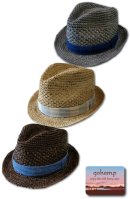 画像: GOHEMP　-　SASHIKO STRAW HAT　3カラー