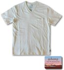 画像: GO HEMP - V-NECK PK TEE　再入荷